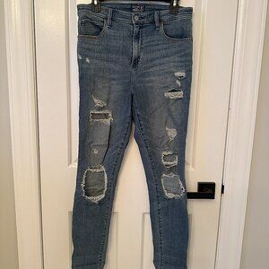 Abercrombie And Fitch Simone High Rise Super Skinny Jean
